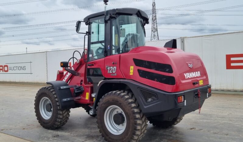 Unused Yanmar V120 Wheeled Loaders For Auction: Leeds, UK – 30th April, 1st, 2nd & 3rd May 25 full