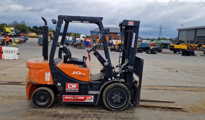 2017 Doosan D30GP Forklifts For Auction: Leeds, UK – 30th April, 1st, 2nd & 3rd May 25 full