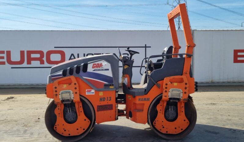 2016 Hamm HD13VV Rollers For Auction: Leeds, UK – 30th April, 1st, 2nd & 3rd May 25 full