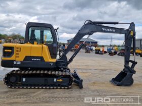 2017 Volvo EC55D Mini Excavators For Auction: Leeds, UK – 30th April, 1st, 2nd & 3rd May 25 full