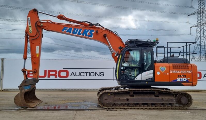 2019 Hitachi ZX210LC-6 20 Ton+ Excavators For Auction: Leeds, UK – 30th April, 1st, 2nd & 3rd May 25 full
