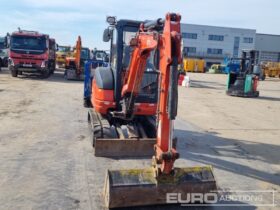 2015 Kubota KX61-3 Mini Excavators For Auction: Leeds, UK – 30th April, 1st, 2nd & 3rd May 25 full