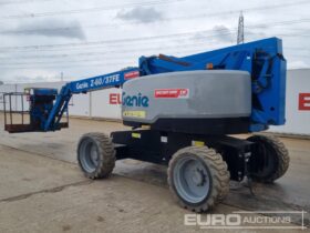 2018 Genie Z-60/37 Manlifts For Auction: Leeds, UK – 30th April, 1st, 2nd & 3rd May 25 full