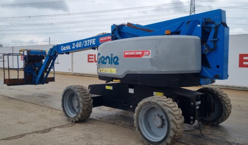 2018 Genie Z-60/37 Manlifts For Auction: Leeds, UK – 30th April, 1st, 2nd & 3rd May 25 full