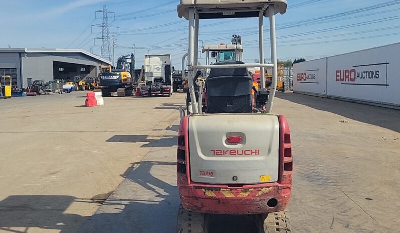 2018 Takeuchi TB216 Mini Excavators For Auction: Leeds, UK – 30th April, 1st, 2nd & 3rd May 25 full
