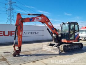 2018 Kubota KX080-4A 6 Ton+ Excavators For Auction: Leeds, UK – 30th April, 1st, 2nd & 3rd May 25