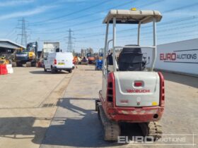 2021 Takeuchi TB216 Mini Excavators For Auction: Leeds, UK – 30th April, 1st, 2nd & 3rd May 25 full