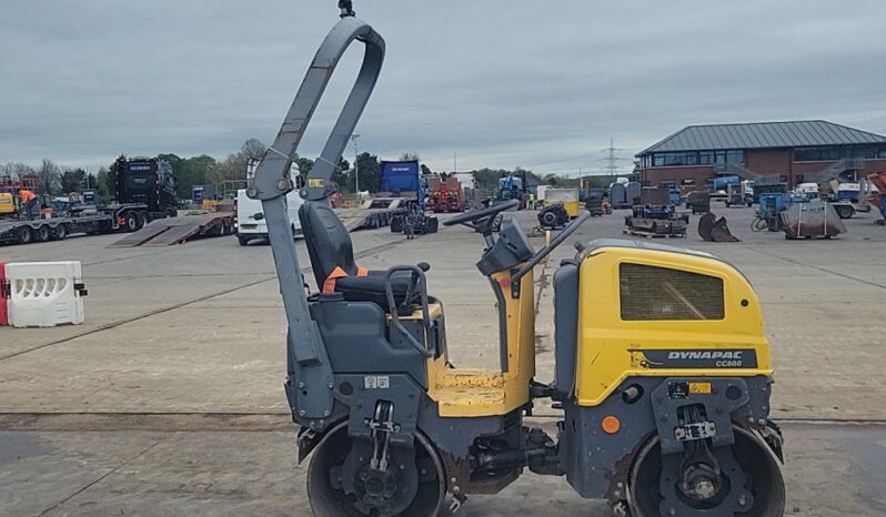 2014 Dynapac CC800 Rollers For Auction: Leeds, UK – 30th April, 1st, 2nd & 3rd May 25 full