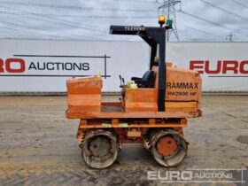 Rammax RW2900-HF Rollers For Auction: Leeds, UK – 30th April, 1st, 2nd & 3rd May 25 full