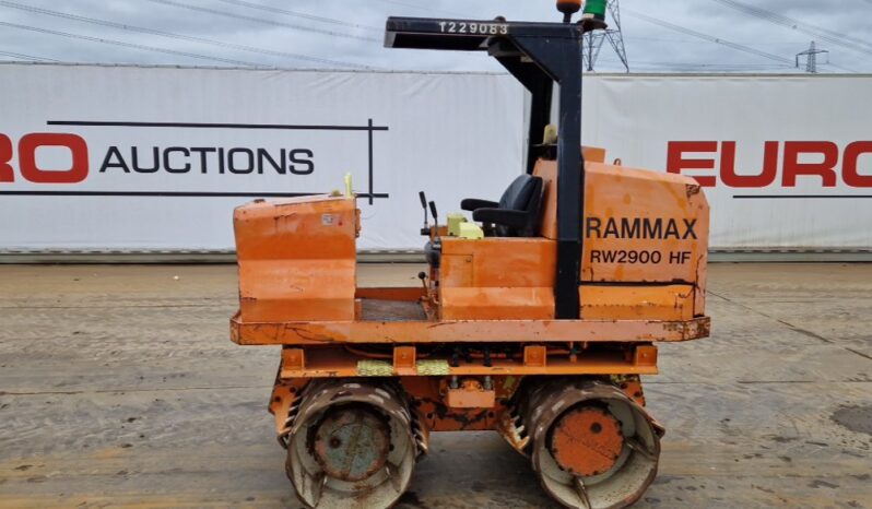 Rammax RW2900-HF Rollers For Auction: Leeds, UK – 30th April, 1st, 2nd & 3rd May 25 full