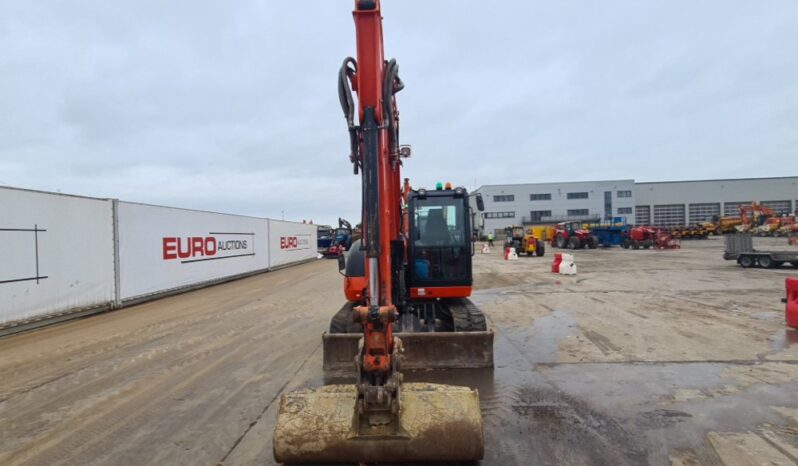 2016 Kubota KX080-4 6 Ton+ Excavators For Auction: Leeds, UK – 30th April, 1st, 2nd & 3rd May 25 full