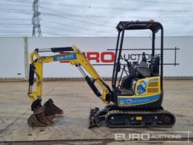 2020 Yanmar ViO17 Mini Excavators For Auction: Leeds, UK – 30th April, 1st, 2nd & 3rd May 25 full