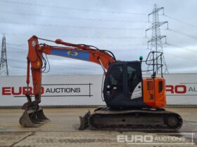 2015 Hitachi ZX135US-5B 10 Ton+ Excavators For Auction: Leeds, UK – 30th April, 1st, 2nd & 3rd May 25 full