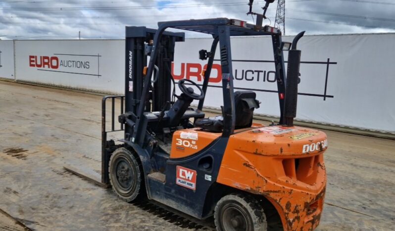 2018 Doosan D30GP Forklifts For Auction: Leeds, UK – 30th April, 1st, 2nd & 3rd May 25 full