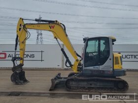 2016 Wacker Neuson ET90 6 Ton+ Excavators For Auction: Leeds, UK – 30th April, 1st, 2nd & 3rd May 25 full