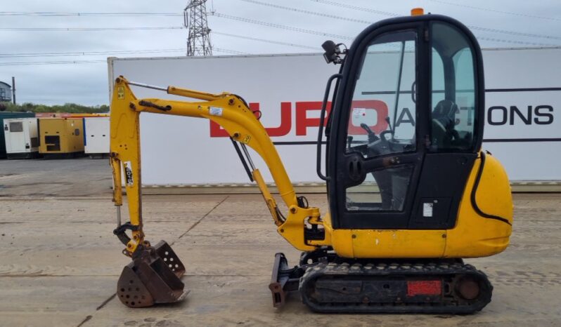 JCB 8018 CTS Mini Excavators For Auction: Leeds, UK – 30th April, 1st, 2nd & 3rd May 25 full