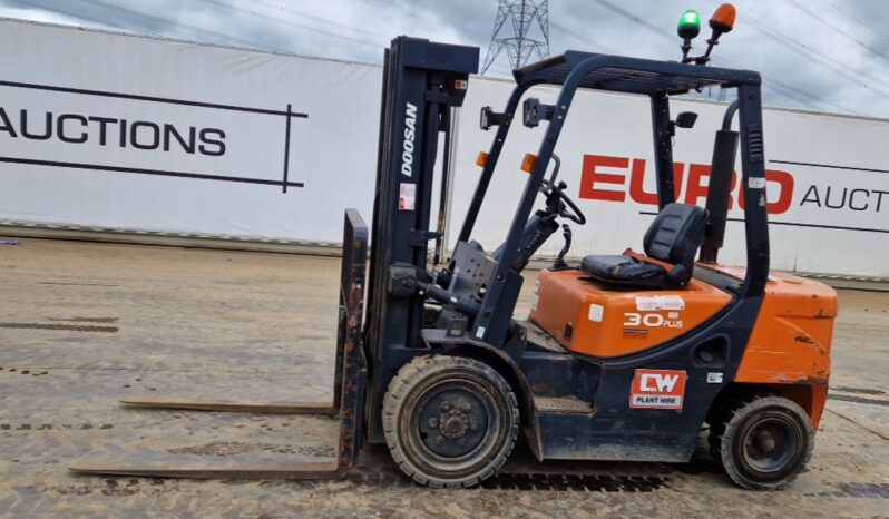 2018 Doosan D30GP Forklifts For Auction: Leeds, UK – 30th April, 1st, 2nd & 3rd May 25 full