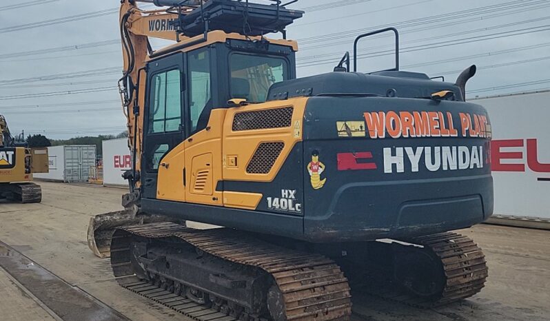 2018 Hyundai HX140LC 10 Ton+ Excavators For Auction: Leeds, UK – 30th April, 1st, 2nd & 3rd May 25 full