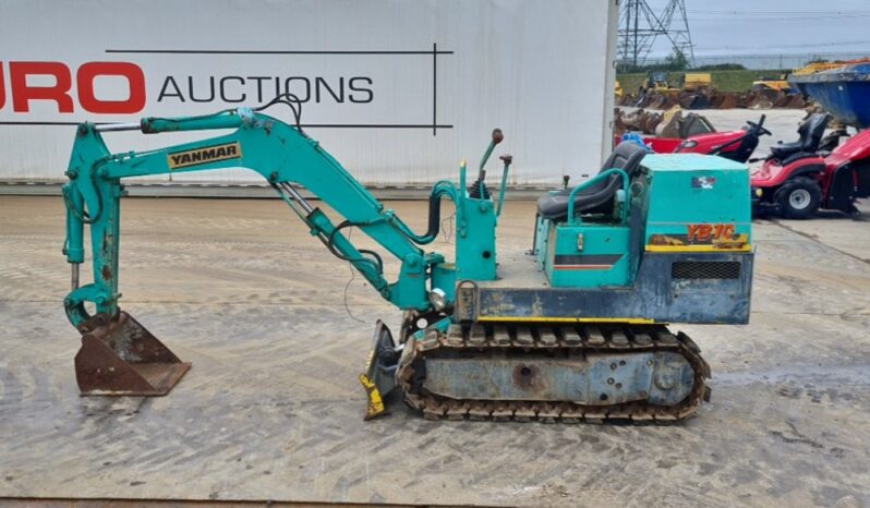 Yanmar YB10 Mini Excavators For Auction: Leeds, UK – 30th April, 1st, 2nd & 3rd May 25 full