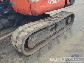 2018 Kubota KX016-4 Mini Excavators For Auction: Leeds, UK – 30th April, 1st, 2nd & 3rd May 25 full