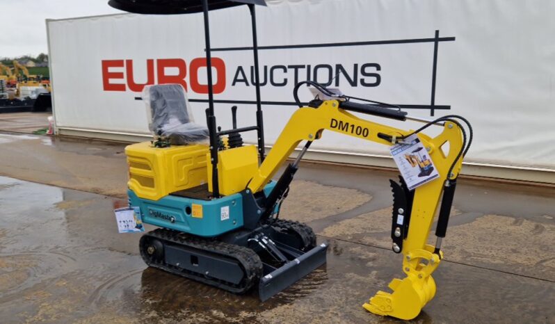 Unused 2025 DigMaster DM100 Micro Excavators For Auction: Dromore, NI – 16th & 17th May 2025 For Auction on 2025-05-17 full