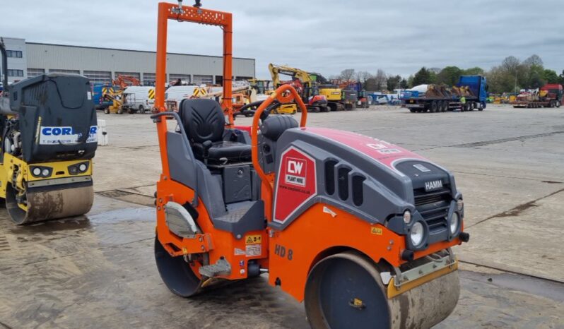 2019 Hamm HD8VV Rollers For Auction: Leeds, UK – 30th April, 1st, 2nd & 3rd May 25 full