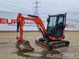 2020 Kubota U27-4 Mini Excavators For Auction: Leeds, UK – 30th April, 1st, 2nd & 3rd May 25