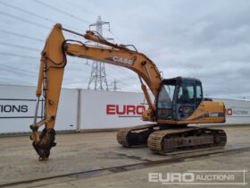 Case CX160 10 Ton+ Excavators For Auction: Leeds, UK – 30th April, 1st, 2nd & 3rd May 25