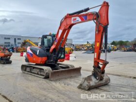 2019 Kubota KX080-4A 6 Ton+ Excavators For Auction: Leeds, UK – 30th April, 1st, 2nd & 3rd May 25 full