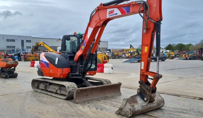 2019 Kubota KX080-4A 6 Ton+ Excavators For Auction: Leeds, UK – 30th April, 1st, 2nd & 3rd May 25 full