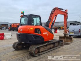 2016 Kubota KX080-4 6 Ton+ Excavators For Auction: Leeds, UK – 30th April, 1st, 2nd & 3rd May 25 full