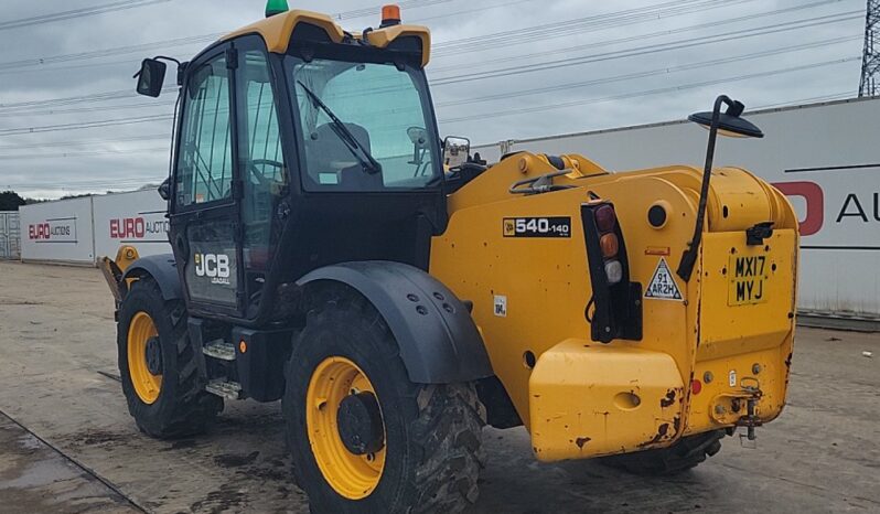 2017 JCB 540-140 Hi Viz Telehandlers For Auction: Leeds, UK – 30th April, 1st, 2nd & 3rd May 25 full