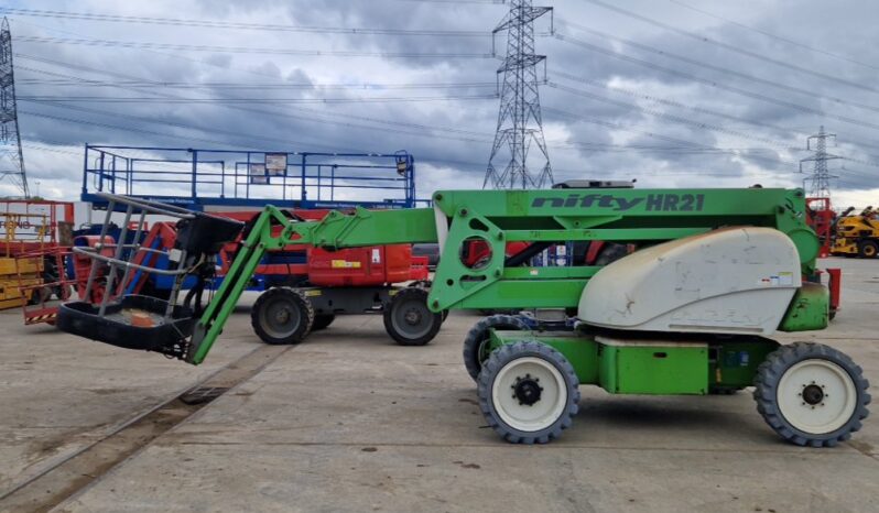 2012 Niftylift HR21DE Manlifts For Auction: Leeds, UK – 30th April, 1st, 2nd & 3rd May 25 full