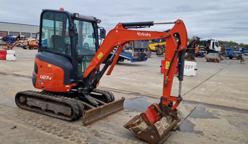 2020 Kubota U27-4 Mini Excavators For Auction: Leeds, UK – 30th April, 1st, 2nd & 3rd May 25 full