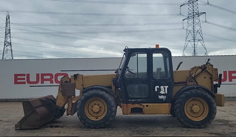 CAT TH63 Telehandlers For Auction: Leeds, UK – 30th April, 1st, 2nd & 3rd May 25 full