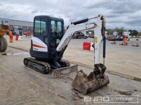 2018 Bobcat E25 Mini Excavators For Auction: Leeds, UK – 30th April, 1st, 2nd & 3rd May 25 full