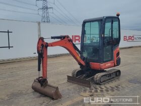 2018 Kubota KX016-4 Mini Excavators For Auction: Leeds, UK – 30th April, 1st, 2nd & 3rd May 25