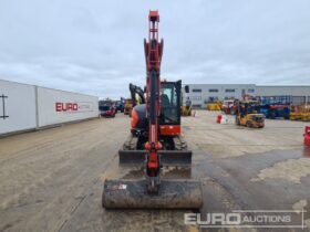 2023 Kubota KX060-5 6 Ton+ Excavators For Auction: Leeds, UK – 30th April, 1st, 2nd & 3rd May 25 full