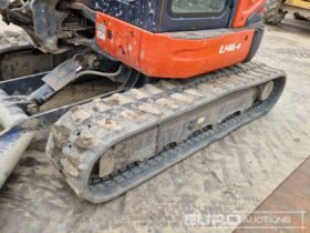 2016 Kubota U48-4 Mini Excavators For Auction: Leeds, UK – 30th April, 1st, 2nd & 3rd May 25 full