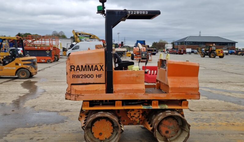 Rammax RW2900-HF Rollers For Auction: Leeds, UK – 30th April, 1st, 2nd & 3rd May 25 full