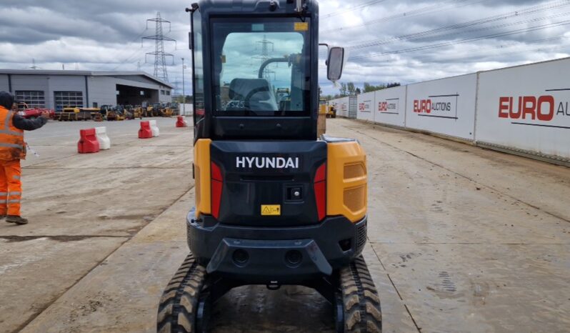 Unused 2024 Hyundai HX25AZ Mini Excavators For Auction: Leeds, UK – 30th April, 1st, 2nd & 3rd May 25 full