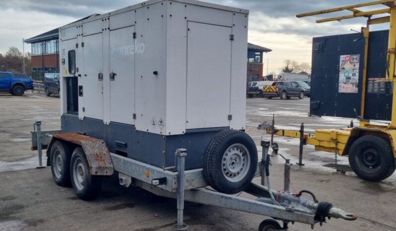 Bruno 125kVA Twin Axle Generator, FPT Engine (Spares) (Parts Missing) Generators For Auction: Leeds, UK – 30th April, 1st, 2nd & 3rd May 25 full
