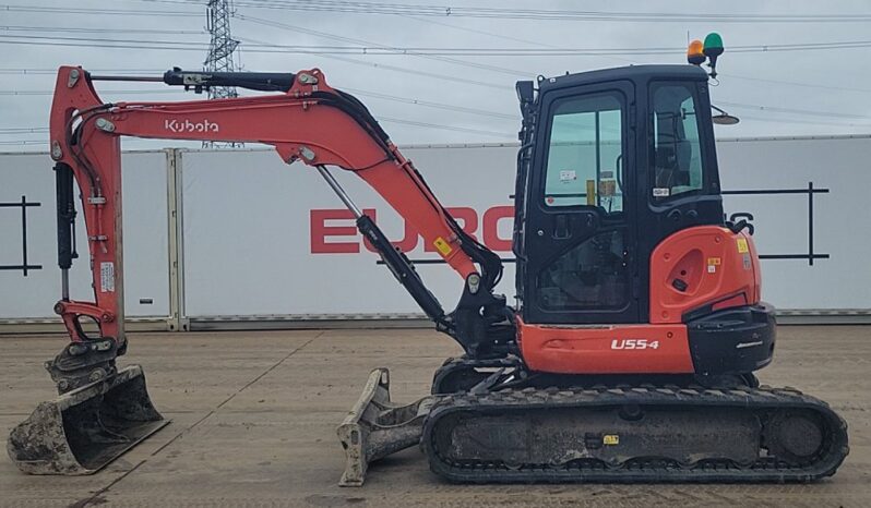 2016 Kubota U55-4 Mini Excavators For Auction: Leeds, UK – 30th April, 1st, 2nd & 3rd May 25 full