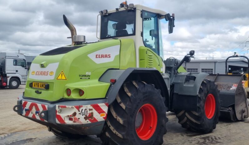 2018 Claas Torion 1511 Wheeled Loaders For Auction: Leeds, UK – 30th April, 1st, 2nd & 3rd May 25 full