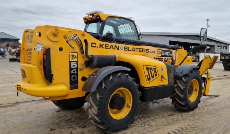 JCB 540-170 Telehandlers For Auction: Leeds, UK – 30th April, 1st, 2nd & 3rd May 25 full