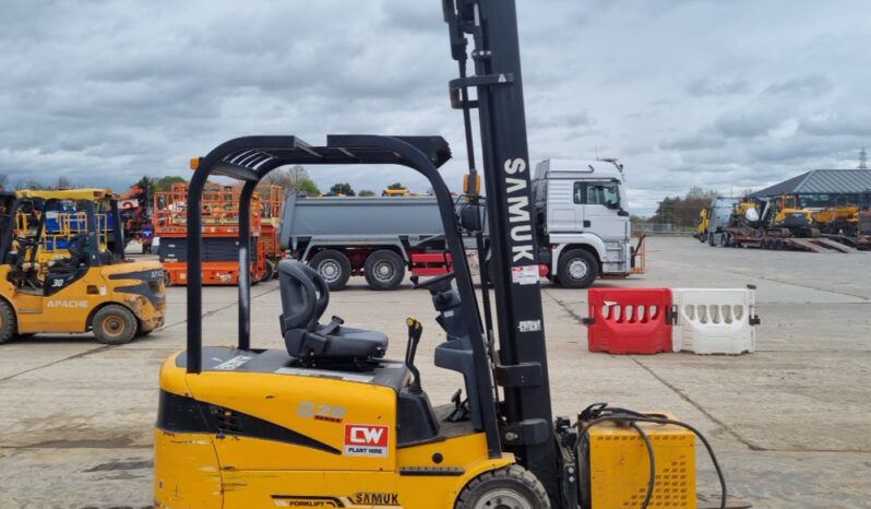 2019 Samuk S20 Forklifts For Auction: Leeds, UK – 30th April, 1st, 2nd & 3rd May 25 full
