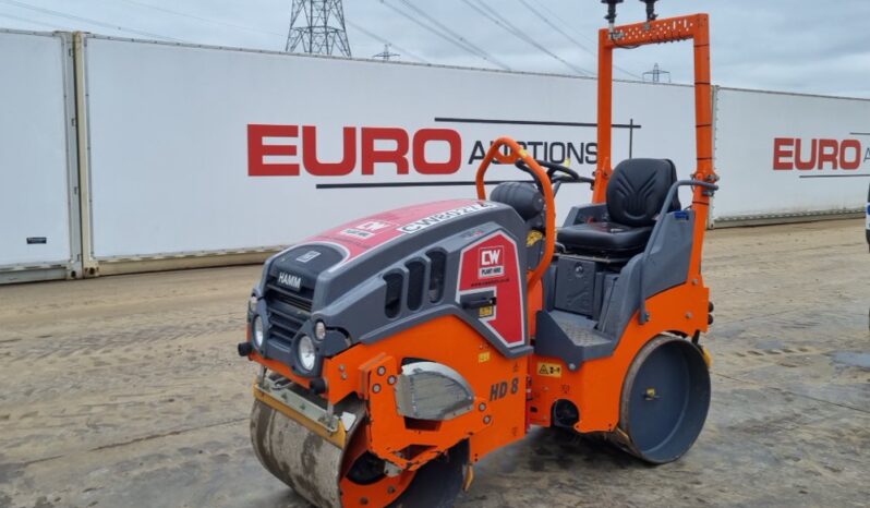 2019 Hamm HD8VV Rollers For Auction: Leeds, UK – 30th April, 1st, 2nd & 3rd May 25