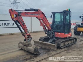 2022 Kubota U50-5 Mini Excavators For Auction: Leeds, UK – 30th April, 1st, 2nd & 3rd May 25