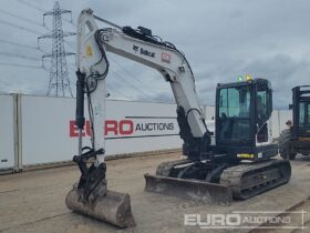 2019 Bobcat E85 6 Ton+ Excavators For Auction: Leeds, UK – 30th April, 1st, 2nd & 3rd May 25
