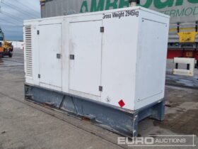 Aggreko Generator, 4 Cylinder Engine (Spares) (Parts Missing) Generators For Auction: Leeds, UK – 30th April, 1st, 2nd & 3rd May 25